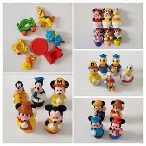 Vintage Disney Mickey Mouse Character circus play lot